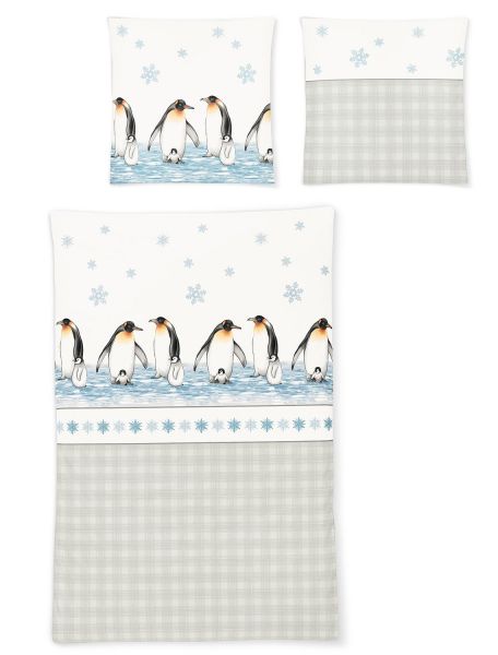 Irisette Bettwäsche »Eiszeit« 8311-11 mit Pinguin Motiv