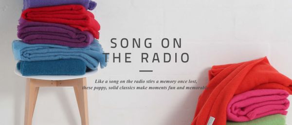 Song on the Radio - Mohair Throw
