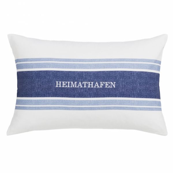 ESTELLA Dekokissen "Heimathafen" - weiß 100