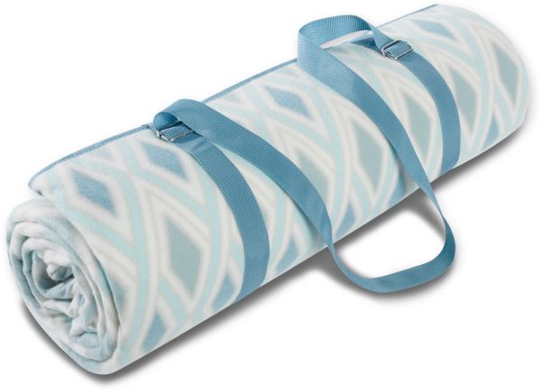 Biederlack XXL-Picknick Decke Diamond Aqua - bed and dreams by Tegernseer Träuem