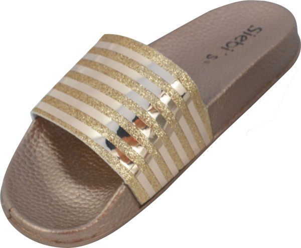 Siebi's Pisa Badepantolette - rosegold